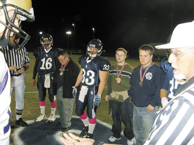 football coin toss